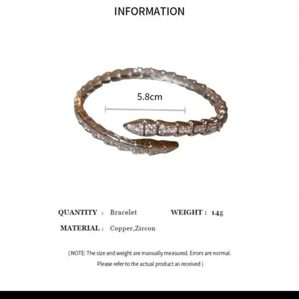 Snake design bracelet - Picture 3 of 4